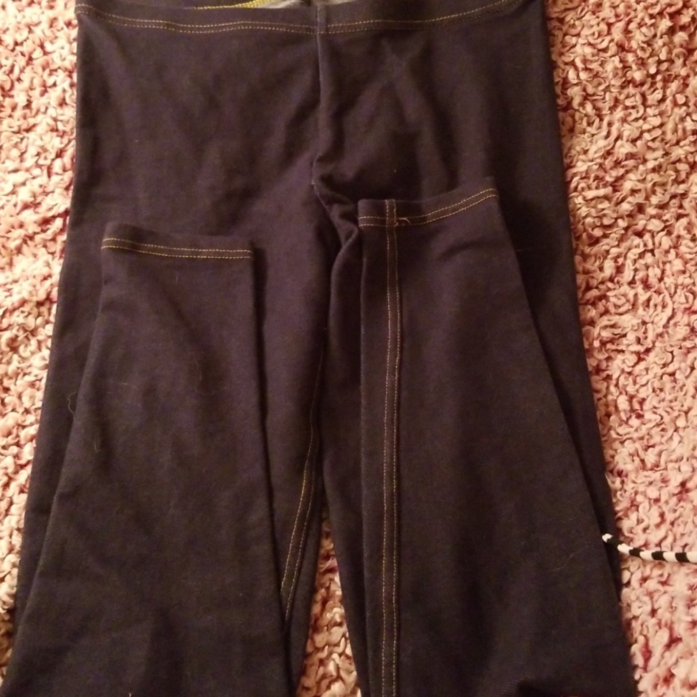 Jean colored leggings
